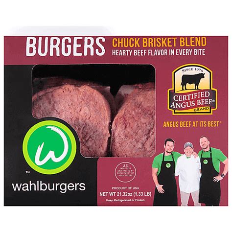 Wahlburgers chuck brisket blend review  Our Signature Blend of fresh angus beef is a proprietary blend of chuck, brisket & short rib - only the very best cuts are selected for quality, color & marbling